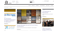 Desktop Screenshot of igbk.de