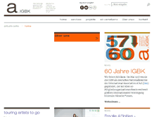 Tablet Screenshot of igbk.org